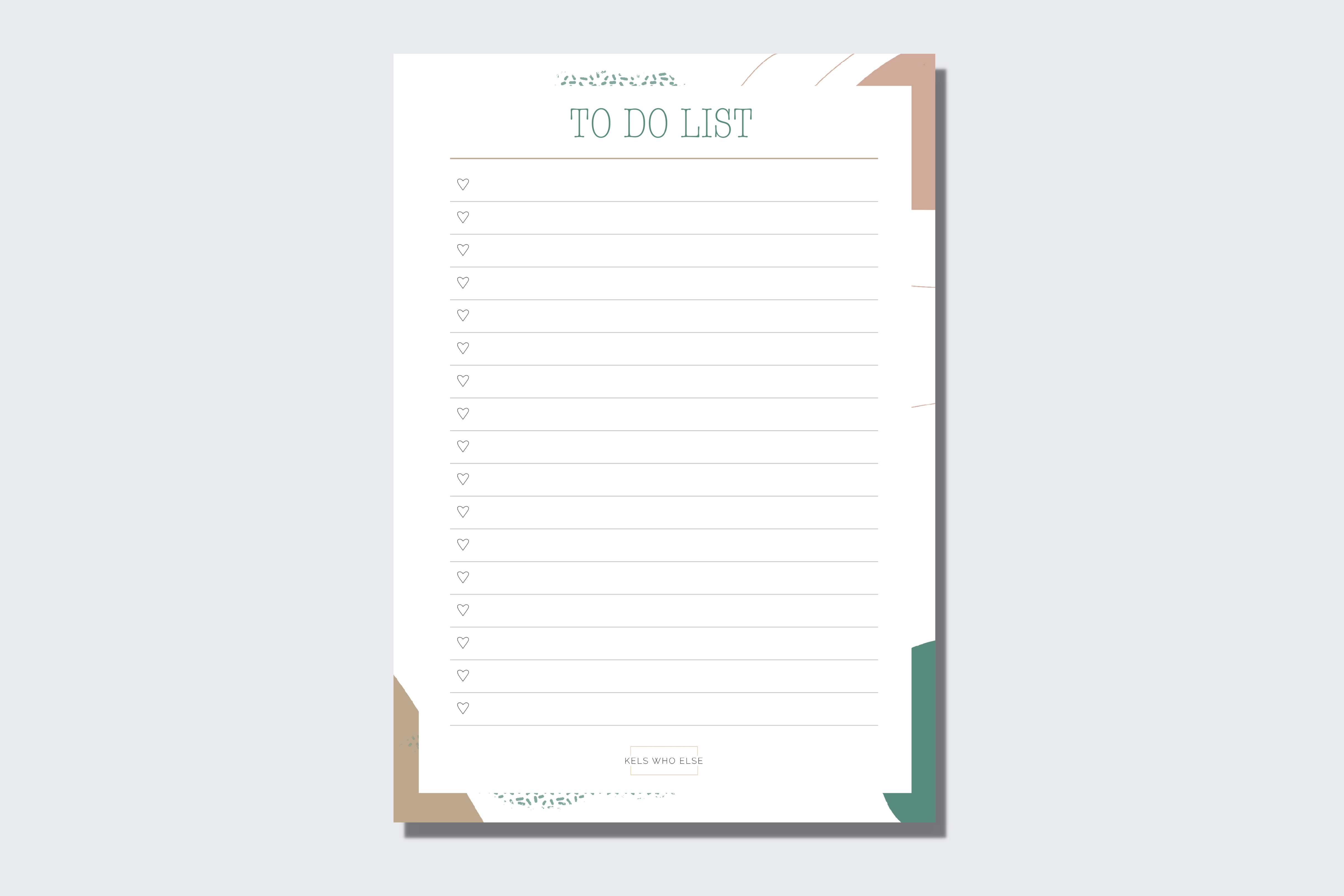 Simple to do notepad - dots