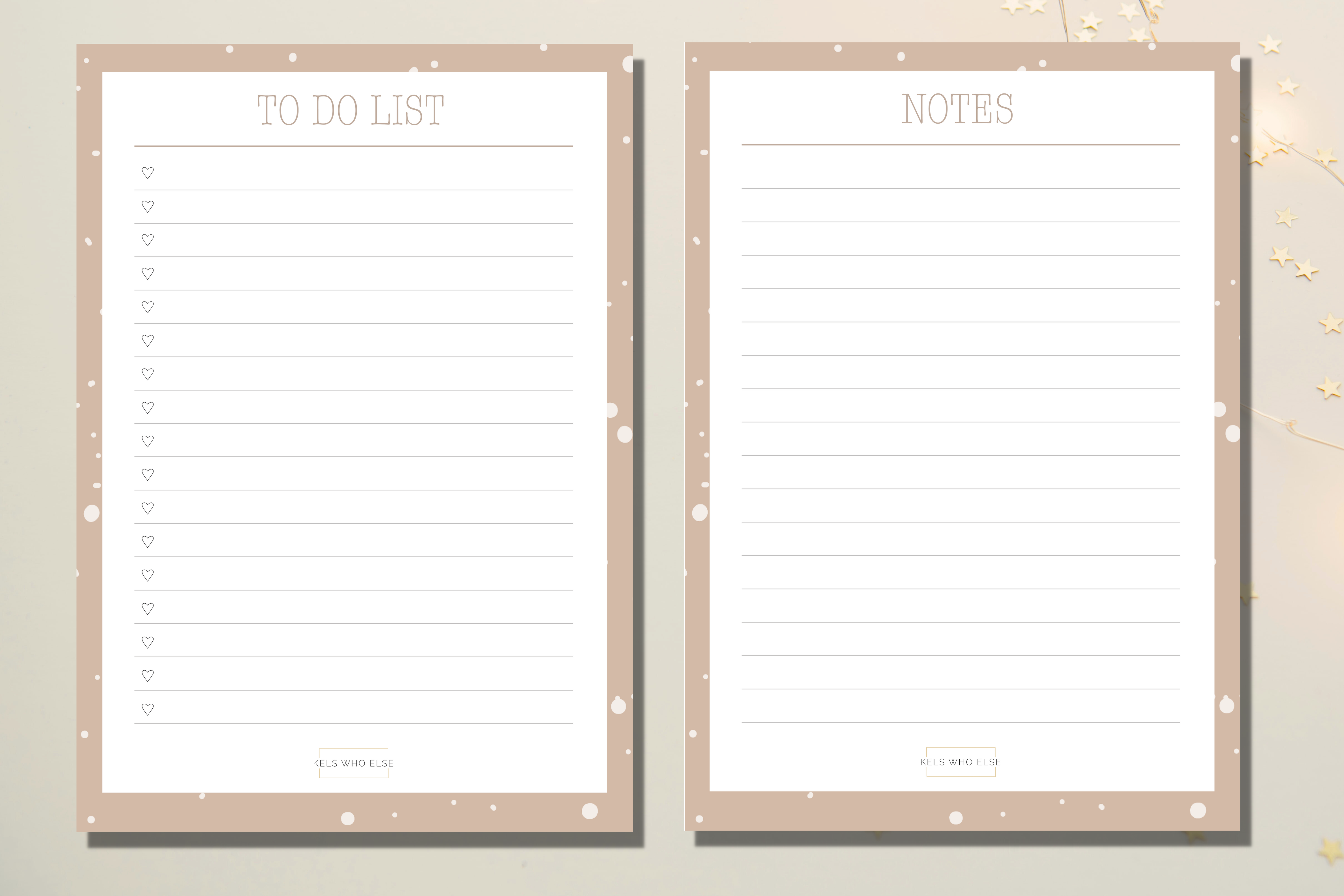 Notepad Christmas bundle - notes + simple to do