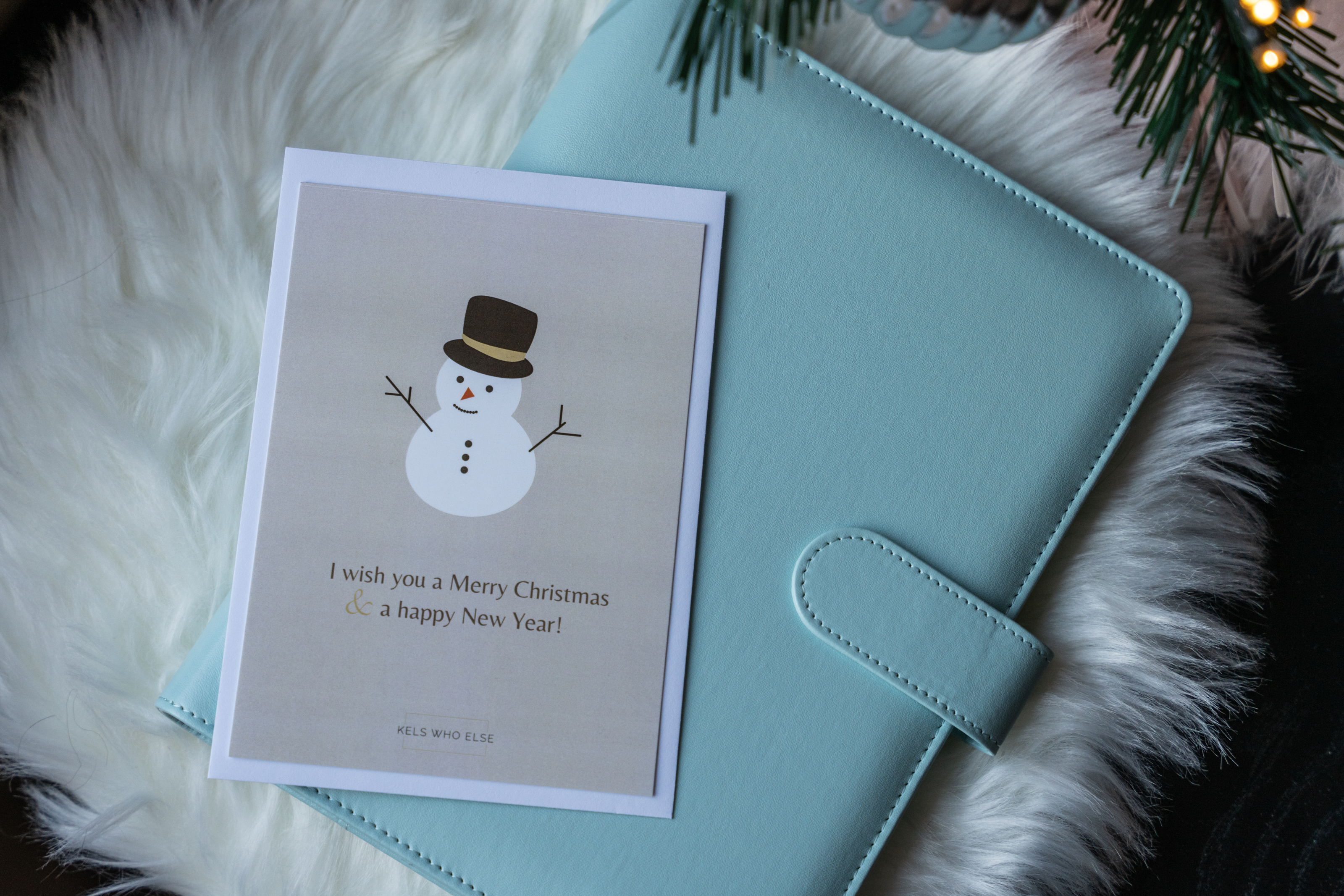 Sky Planner + Christmas post card