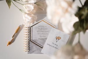 Golden Planner + Mother's Day post card